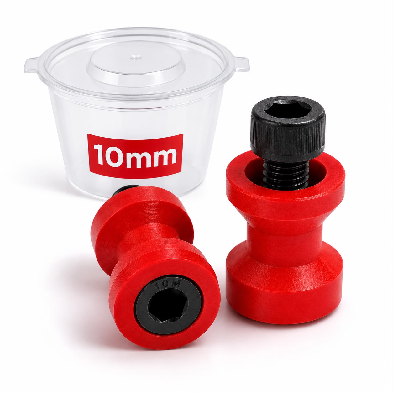 Sehpa Yüzüğü 10mm kırmızı