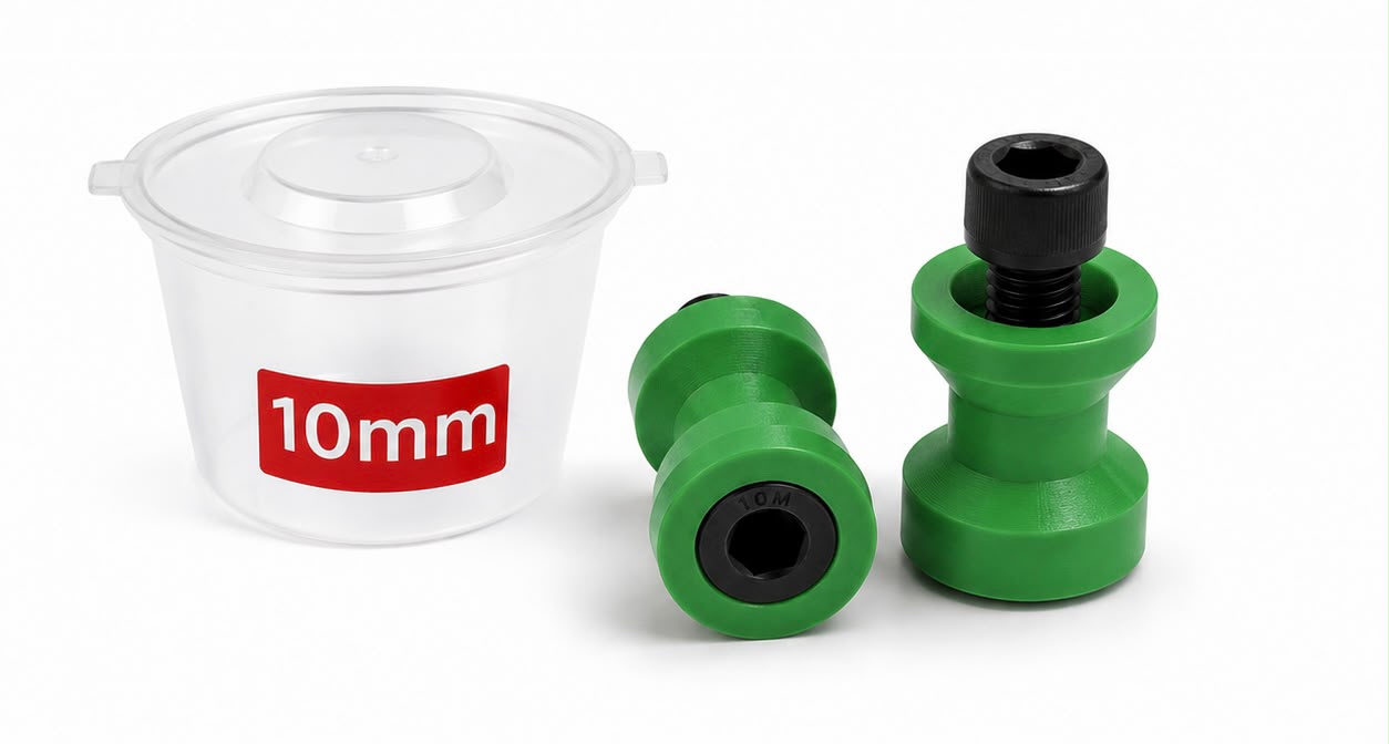 Sehpa Yüzüğü 10mm yeşil