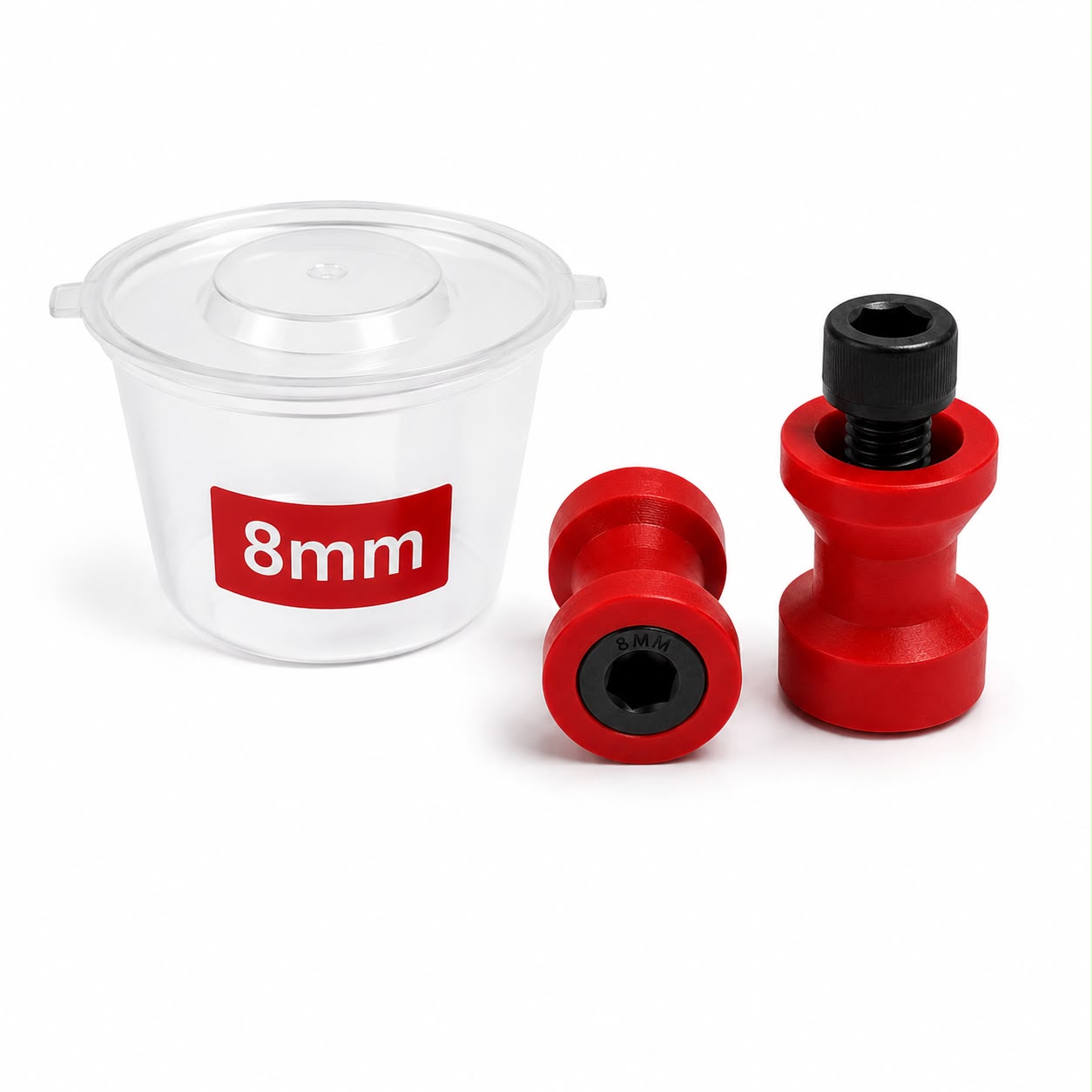 Sehpa Yüzüğü 8mm kırmızı