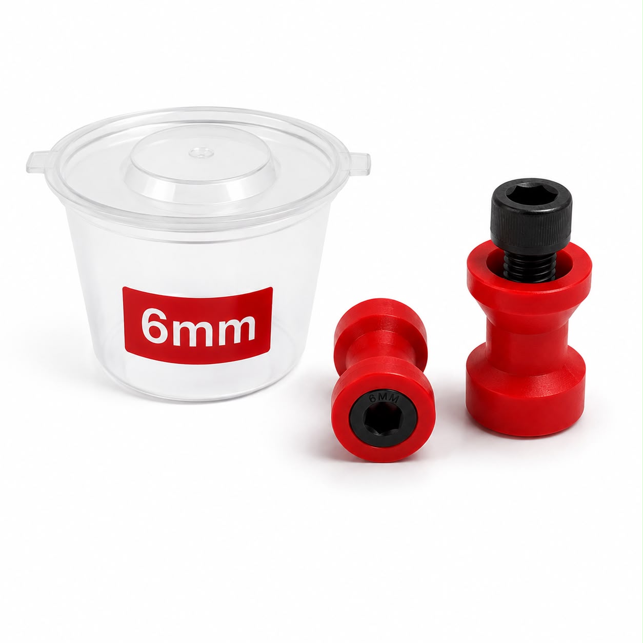 Sehpa Yüzüğü 6mm kırmızı